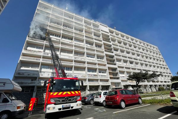 L'incendie qui s'est propagé dans deux appartements n'a pas fait de victime