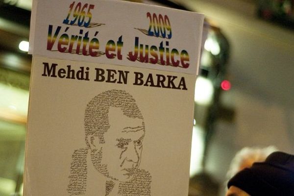 Rassemblement pour le 44e anniversaire de la disparition de Mehdi Ben Barka le 29 octobre 2009