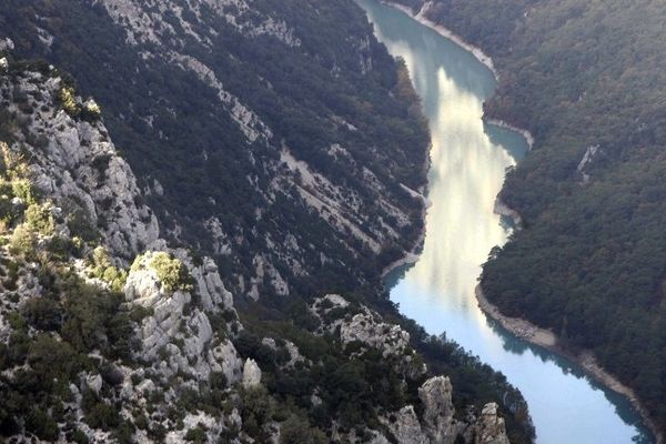 Gorges du Verdon en 2006 - photo Michel Gangne - Afp