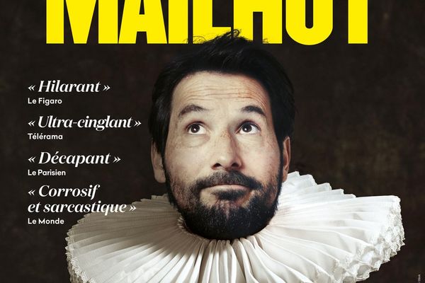 L'affiche du dernier spectacle de Régis Mailhot