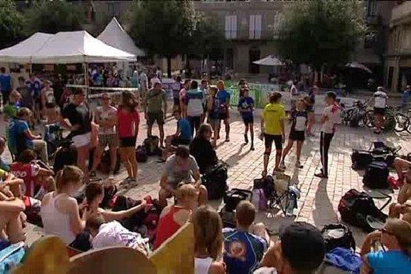 1100 orienteurs ont participé au sprint urbain de Brive mardi 18 août 2015 