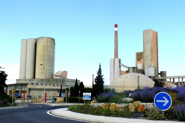 Le site du cimentier Lafarge à Port-La Nouvelle dans l'Aude. Photo d'illustration.