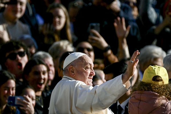 Le pape François.