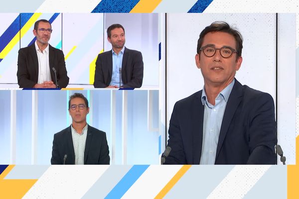 Jérôme Vilain (France 3), Baptiste Bize (directeur adjoint de la Nouvelle République de la Vienne/Centre Presse), Vincent Hulin (journaliste pour France Bleu Poitou), Arnault Varanne (rédacteur en chef du 7.info).