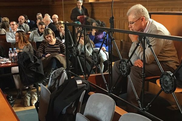 Luc Fournié au dernier jour de son procès à Toulouse