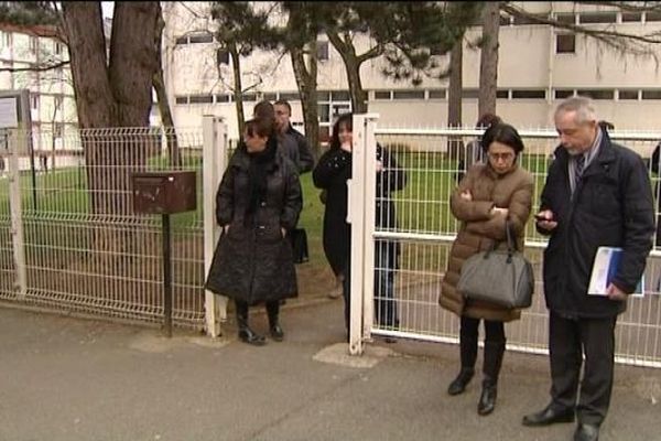 L'émotion était grande ce matin à l'école René Rucklin des Résidences à Belfort