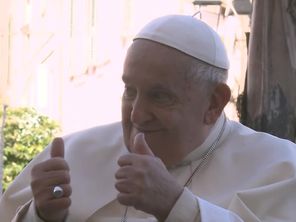 Le pape François, à Ajaccio, le 15 décembre.