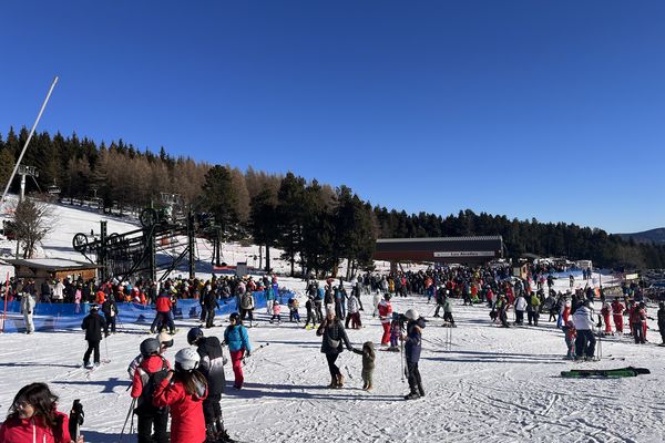 Cette forte affluence s’explique par des conditions de ski idéales.