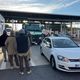 Les jeunes agriculteurs ont organisé une opération de "fortrage" des camions, jeudi 14 novembre depuis matin 7 heures, une opération de filtrage des camions au péage de Narbonne