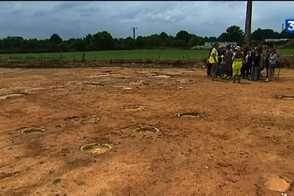 Le site archéologique  gaulois des Herbiers