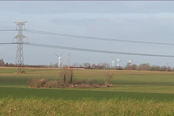 Quatre éoliennes seront implantées entre Calleville-les-deux-Eglises et Tôtes (Seine-Maritime) 