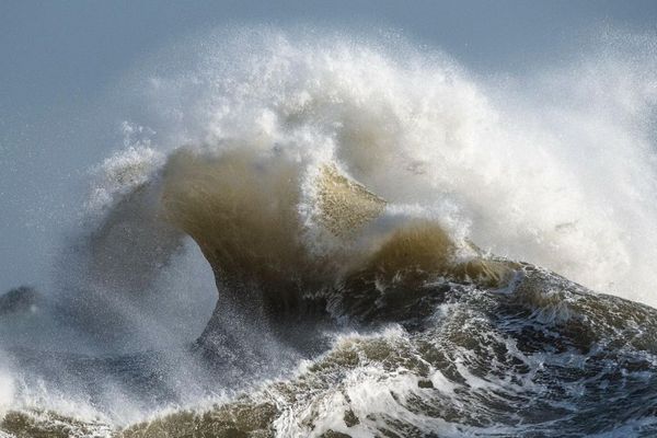 La houle à Lesconil