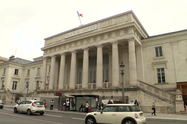 Le palais de justice de Tours où l'audience correctionnelle de Nicolas W. s'est déroulée le 22 février dernier.