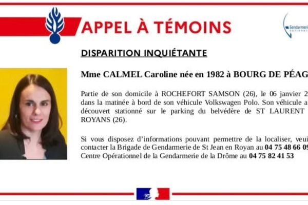 Capture d'écran du compte X gendarmerie de la Drôme.