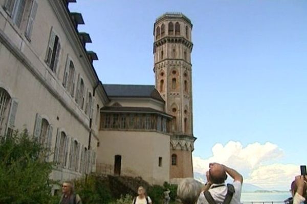 L'Abbaye de Hautecombe, en Savoie.