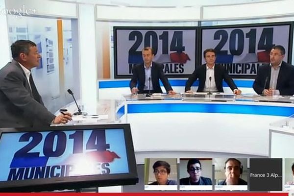 Le débat interactif de France 3 Alpes