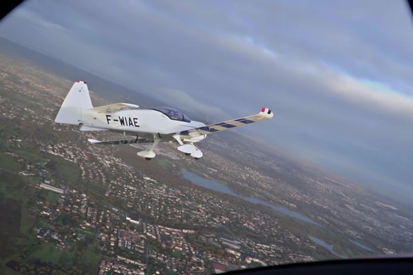 L'Integral E d'Aura Aero a décollé mardi 3 décembre 2024 à 8h48 de l'aéroport Francazal, près de Toulouse (Haute-Garonne) pour un vol de 12 minutes.