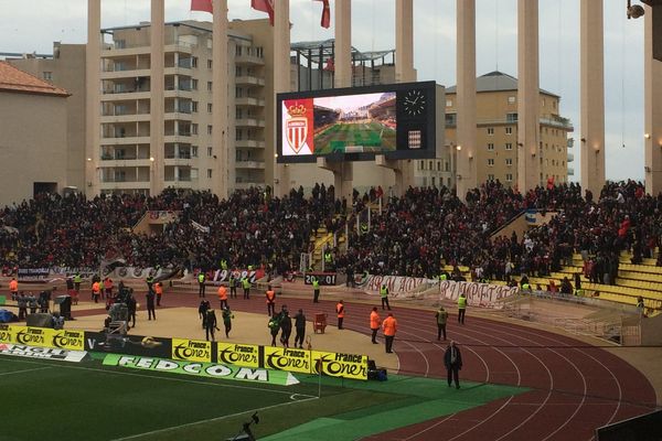 Les supporters de Nice ont fait le déplacement en nombre.