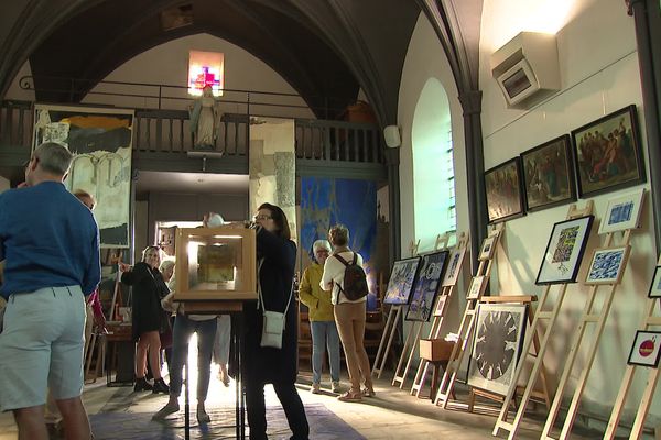 La chapelle de Tardinghen, lieu cultuel devenu lieu culturel le temps d’un week-end.