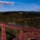 Le train circule à nouveau sur le viaduc de Garabit (Cantal).