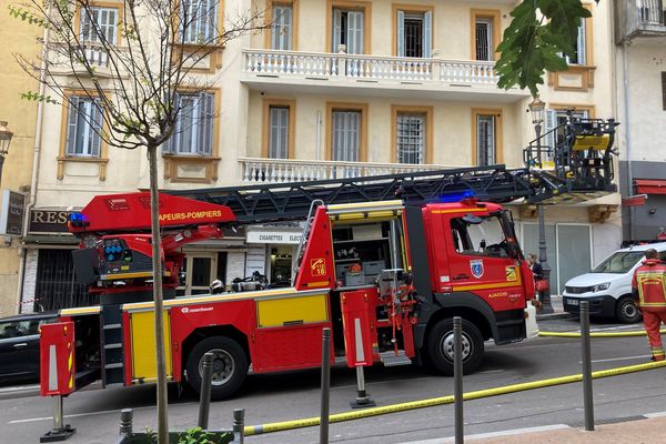 Un incendie s'est déclaré à Ajaccio.