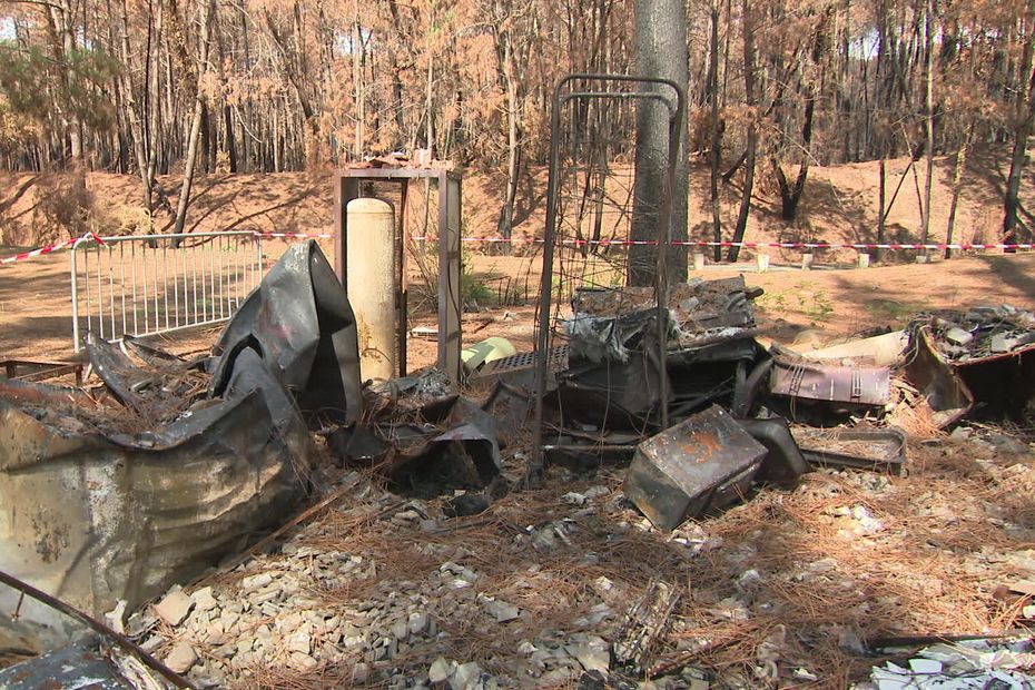 solidarity is structured to help save the Cazaux Olympique Rugby Club-Property destroyed by flames