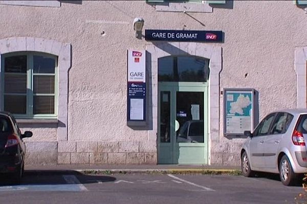 Les guichets de la gare sont fermés le matin jusqu'au 11 septembre. 