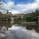 Les fortes précipitations du vendredi 29 mars ont fait déborder plusieurs cours d'eau comme le Vincou ici à Bellac.