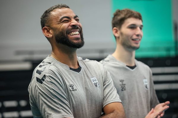 Earvin Ngapeth, double champion olympique de volley à Tokyo et Paris. Il a signé mi-septembre à Poitiers pour une parenthèse de trois mois seulement. Il quitte son club de coeur en janvier.