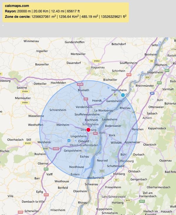 Confinement Une Carte Interactive Pour Visualiser La Zone De Km Autour De Chez Vous Et Savoir Ou Circuler