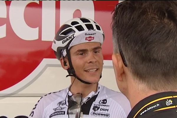 Le Breton de l'équipe Giant Alpecin, Warren Barguil.