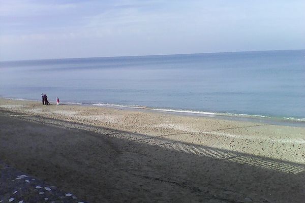 Soleil d'hiver à Cabourg (14), ce SAMEDI.