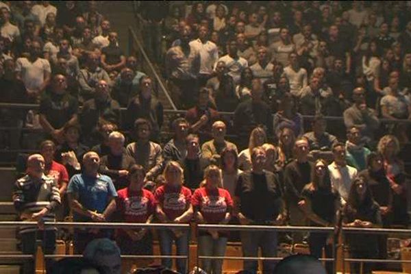 L'hommage lors de la Nuit des champions samedi dernier à Marseille.