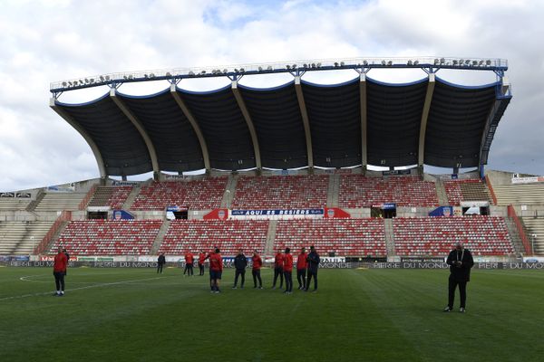 Le Stade Raoul-Barrière à Béziers. 