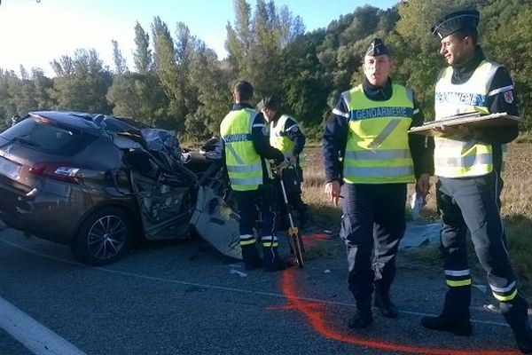 L'accident s'est produit sur l'A 66 sur la commune de Gibel, en Haute-Garonne.