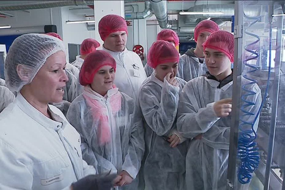 Semaine de l'industrie  visite du laboratoire Arkopharma à Carros