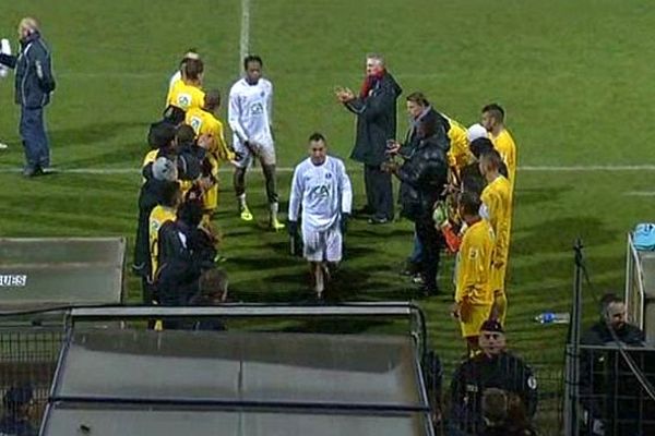 Mende : les joueurs de l'AFL éliminés la tête haute en Coupe de France par Lyon-Duchère - 16 novembre 2013.