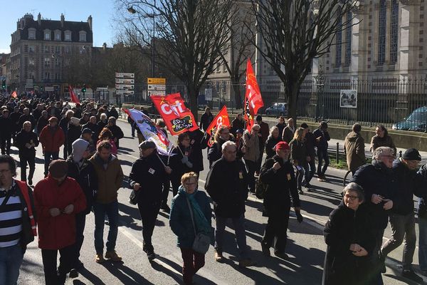 La manifestation rennaise de ce jeudi 20 février 2020