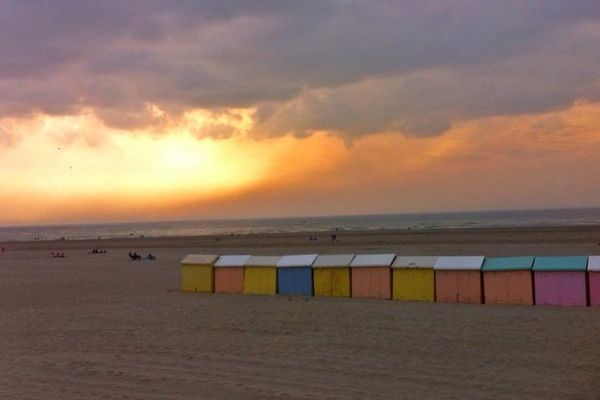 Photo prise hier soir, 18 septembre à Berck