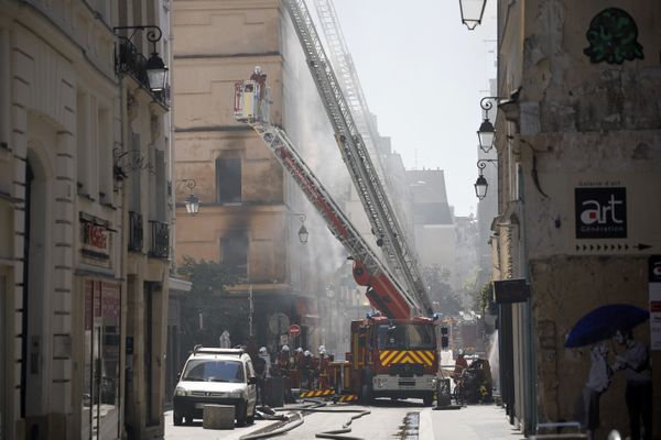 Un incendie s'est déclaré vers 8h45, ce mardi 25 juin, dans un immeuble de la rue de la Verrerie, dans le 4e arrondissement, au cœur de la capitale.