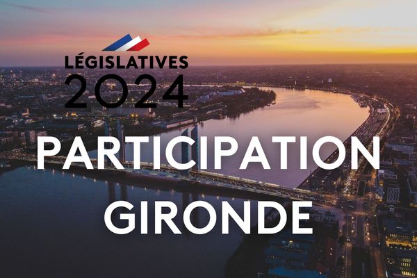 Les chiffres de la participation pour les élections législatives 2024 en Gironde - 33