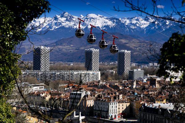 La ville de Grenoble est la plus peuplée de l'Isère mais elle a perdu près de 3000 habitants ces dernières années - décembre 2023