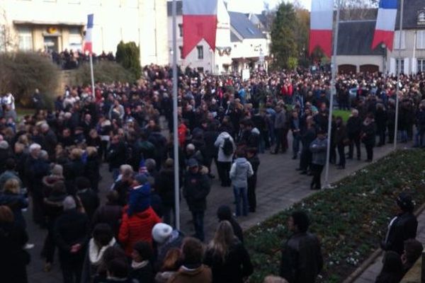 Plus de 6000 personnes rassemblées à Bayeux