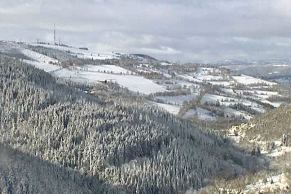 La neige dans le Pilat - 21 /11 /13