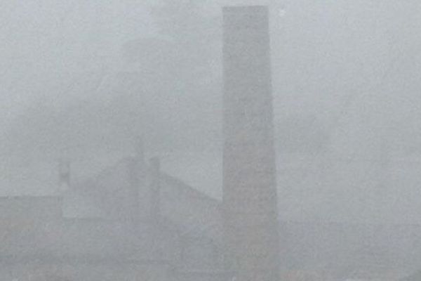 Le ciel de Bourgoin-Jallieu en fin d'après-midi