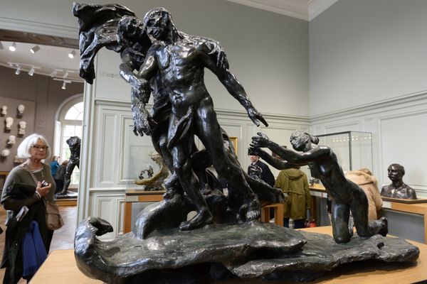 "L'Âge mur", de Camille Claudel, ici au musée Rodin à Paris.