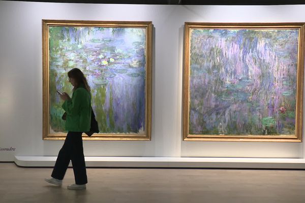 Une exposition Monet à l'abbaye de Fontevraud, dans le Maine-et-Loire