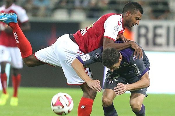 David NGog, nouvelle recrue du Stade de Reims, est l'auteur du premier but de la saison