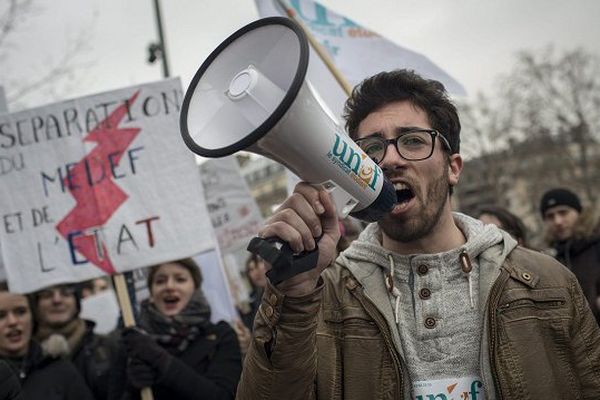 les jeunes étaient déjà dans la rue le 9 mars dernier