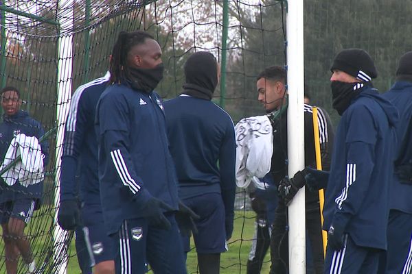 Les Girondins effectuaient leur dernier entraînement public ce mercredi matin avant de partir pour Clairefontaine